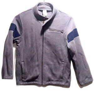 Gymboree Boys Zip-Up Jacket Size 5/6 – Blue & Gray Long Sleeve | Kids Outerwear